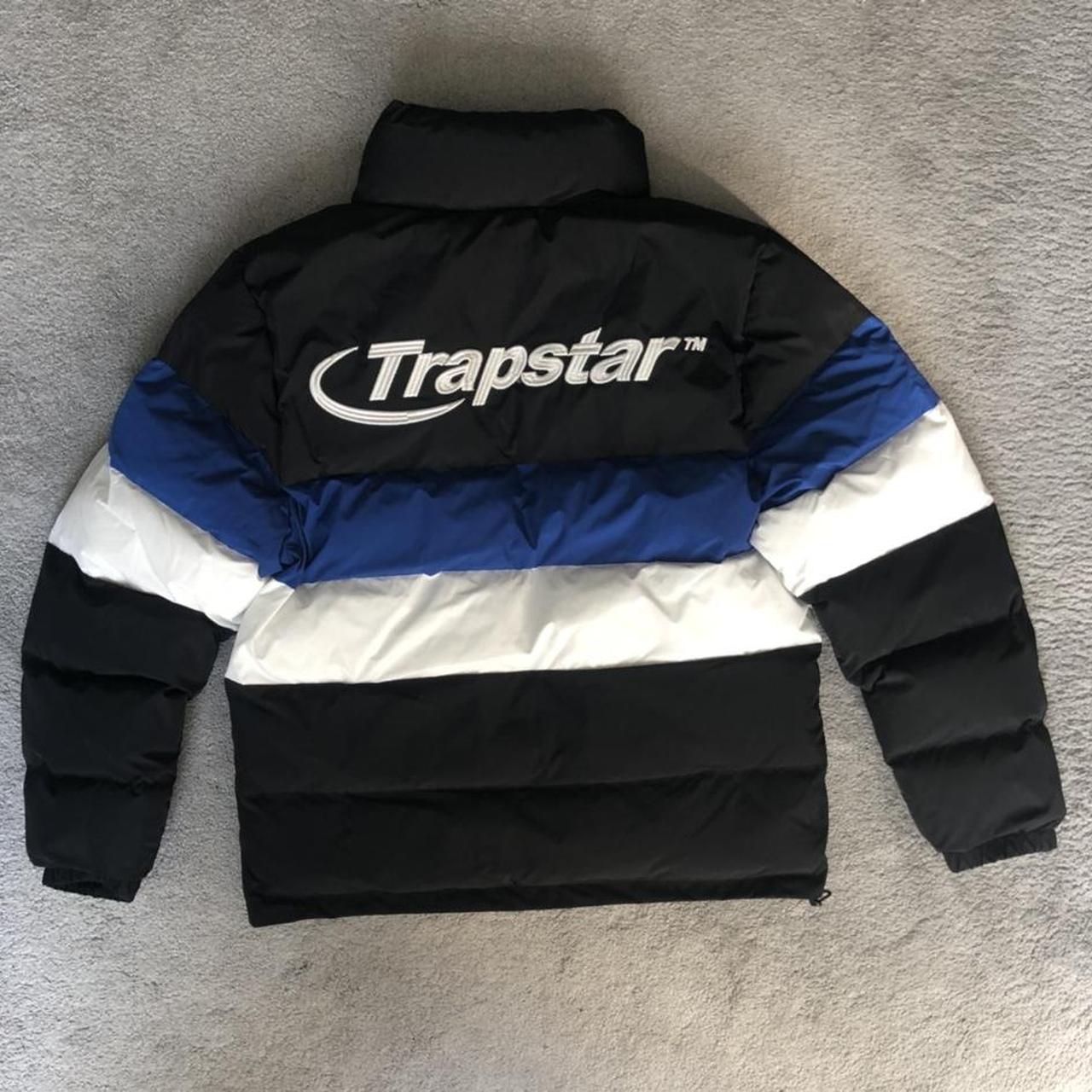 TRAPSTAR HYPERDRIVE PUFFER - BLACK/BLUE/WHITE
