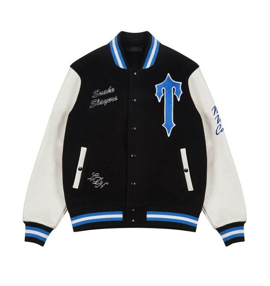 TRAPSTAR SNAKE SLAYERS VARSITY JACKET